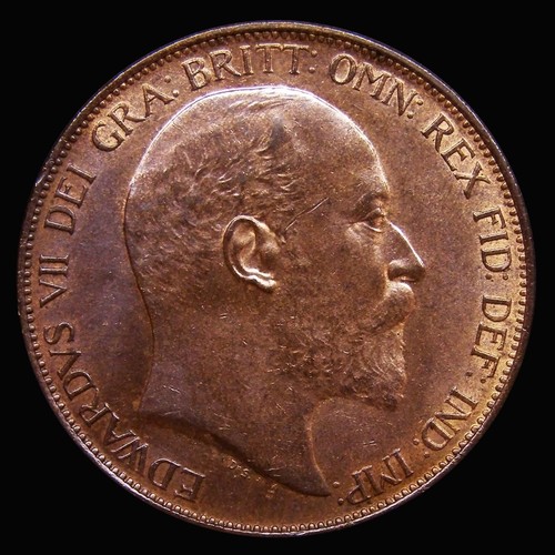 Penny 1902 high tide unc - penny,