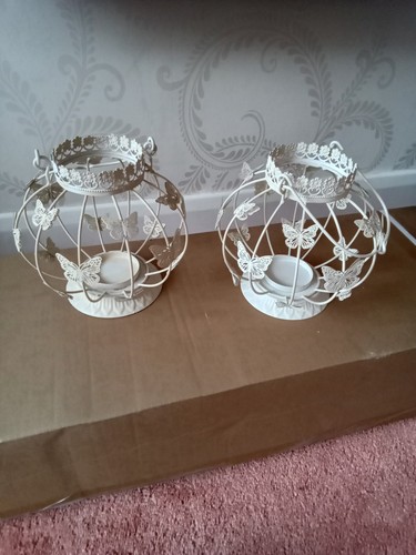 Butterfly metal lantern - x,