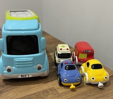 ELC Whizz World Car Transporter With 4 Magnetic Cars and Sounds