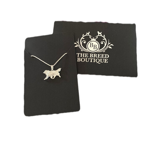 Rough collie sheltie necklace - rough,