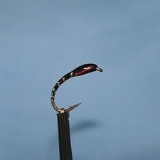 6 X UV  Black Buzzer Fly