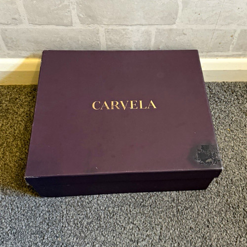 Carvela brown leather - brown, combat