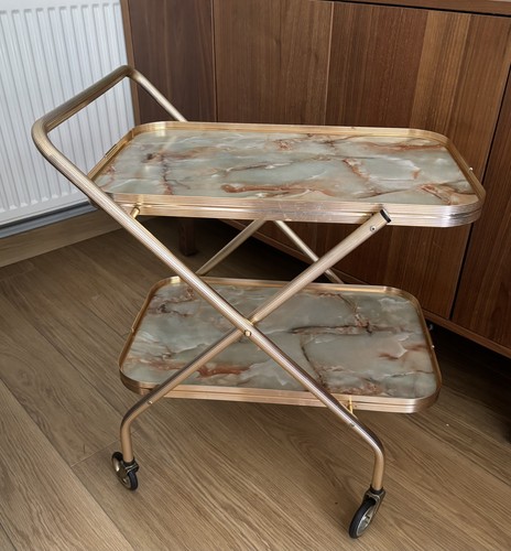 Vintage 1970s gold folding - vintage,