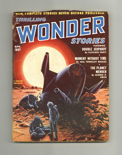 Thrilling wonder stories pulp - stories,