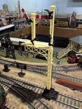 3x Hornby  R169Double and Single Junction Distant Signal OO with base plate