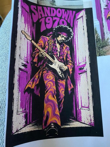 Hand painted jimi - hand,