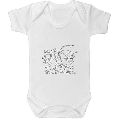 Traditional welsh dragon - 'traditional,