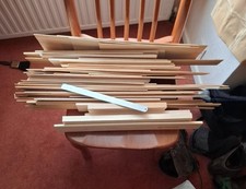 Job lot sheet and block balsa wood bundle.