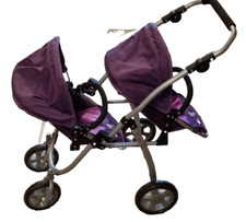 Bayer Chic 2000 - Linus Duo doll's pram, twin doll pram for children from 4 to 8