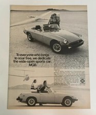 1976 mgb original print - 1976,