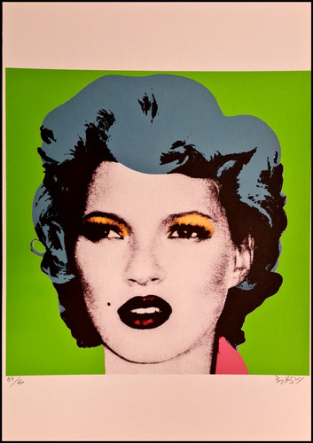 Banksy kate moss - banksy,