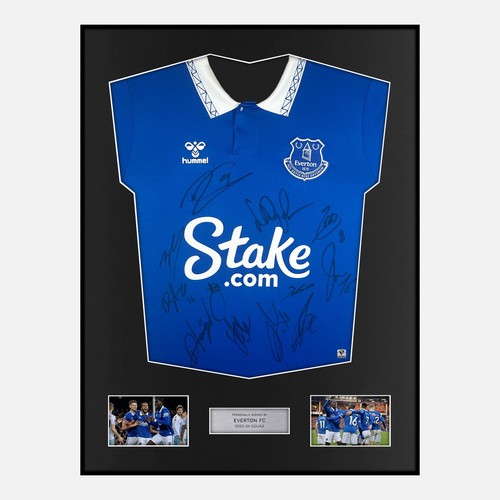 Framed squad signed - framed,