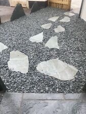 50 x Blue Green Stepping Stones / Paving Lakeland Slates Natural Shapes