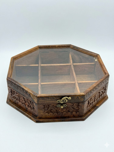 Wooden kitchen spice storage - wooden,