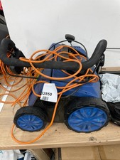 Hyundai HYSW1600E 1600W Grass Brush Sweeper - Blue