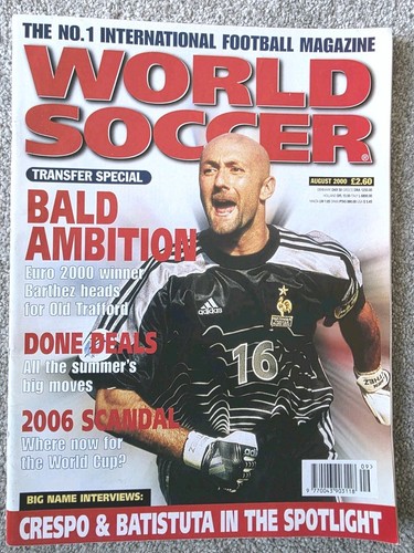 World soccer august 2000 - world,