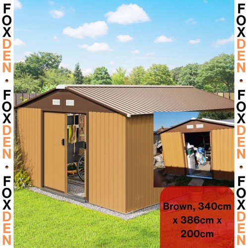 Large metal garden storage - garden,