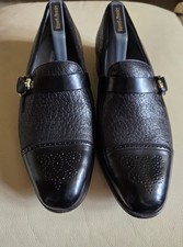 BLACK MENS 8.5 MORESCHI QUAKER