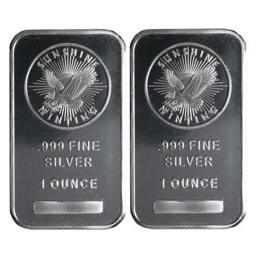 Lot 1 troy oz - troy, sunshine