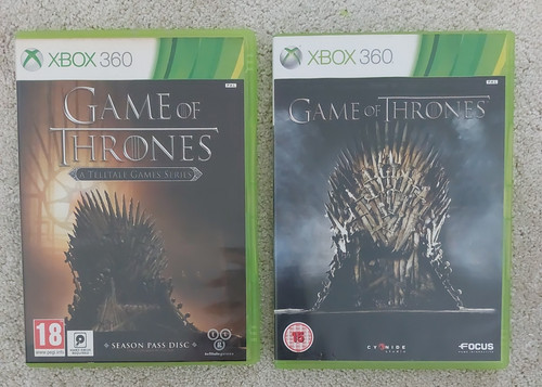 Xbox 360 game thrones - thrones, x2