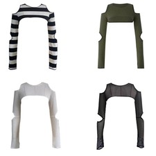 Womens Solid Color Long Sleeve