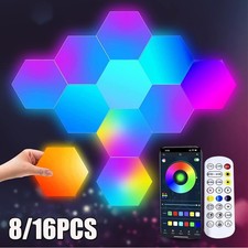 8/16X LED Honeycomb Wall