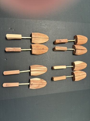 Qty pair wooden shoe - wooden,