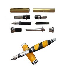 Woodturning fountain pen kit - woodturning,
