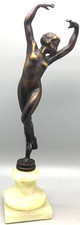 Art Deco Bronze Spelter