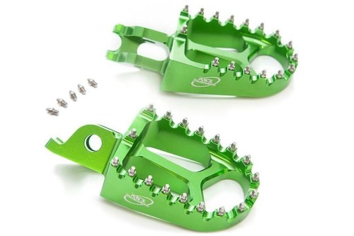 As3 foot pegs for kawasaki - as3,