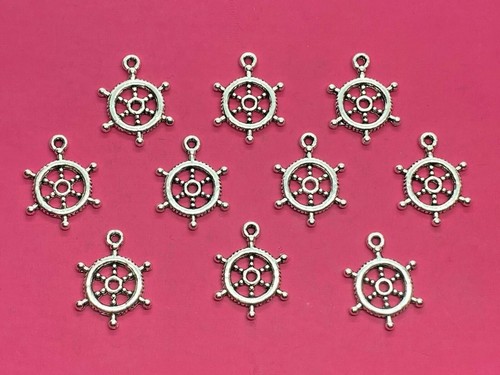 Tibetan silver helm ships - silver, helm/ships