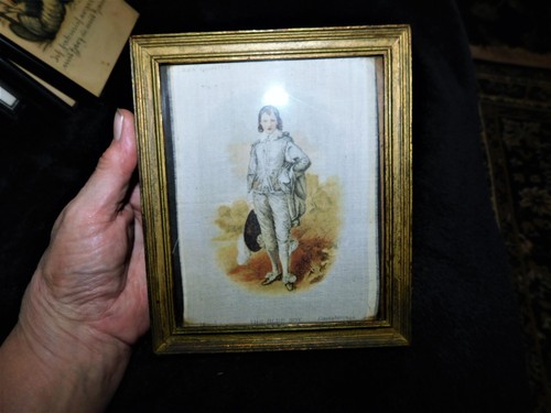 Small gilt framed glazed bdv - small,