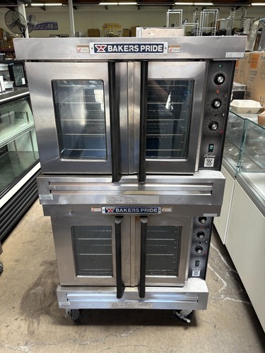 Double stack gas - double, convection