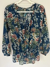 Next Womens Top Size 12 Blue