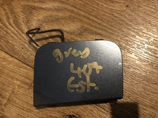 Peugeot 407 Estate Rear Bumper Towing Eye Cover Insert Grey Genuine