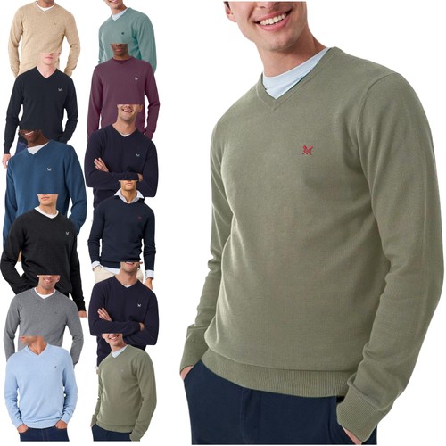 Crew clothing mens jumper - mens, v