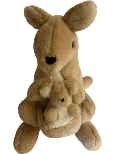 Vintage kangaroo plush with - kangaroo,