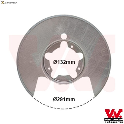 Splash plate brake - brake, disc