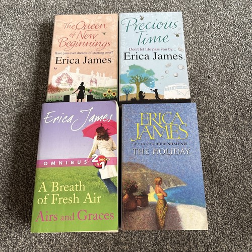 Erica james books bundle 4 - erica, x