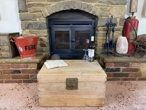 Old antique pine - pine, chest