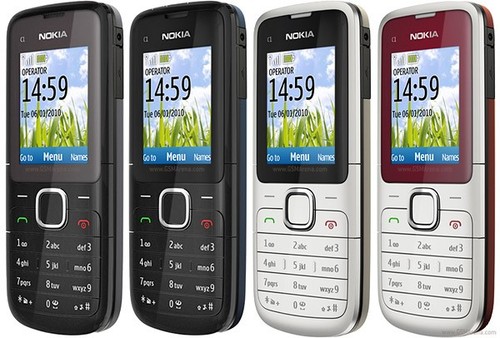 Nokia warm grey - c1-01, mobile