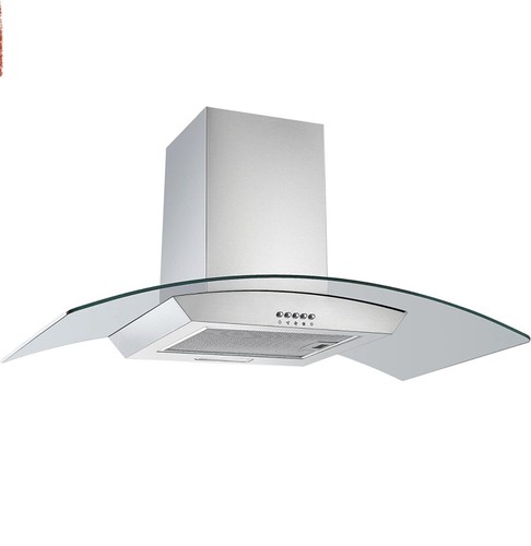 Cookology curved glass chimney - curved,