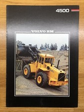Volvo BM4500 Brochure. Loading Shovel, Digger.