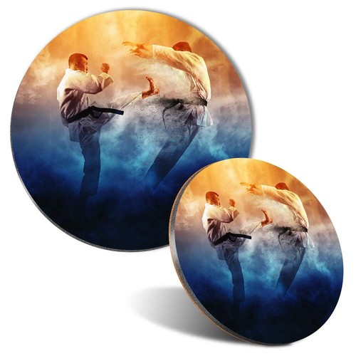 Mouse mat coaster set karate - mat,