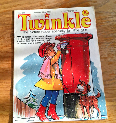 Vintage comic twinkle - vintage,