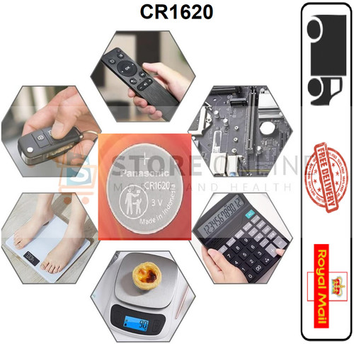 Cr1620 lithium panasonic - cr1620,