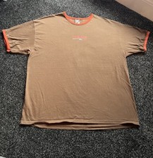 Van Morrison Live 2007 Brown Ringer T Shirt Size 2XL XXL