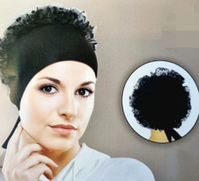 Made in Turkey Volumizer under scarf bonnet Volumiser Hijab Undercap Tieback