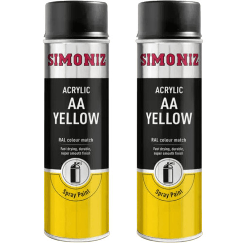 Simoniz yellow aerosol - simoniz,