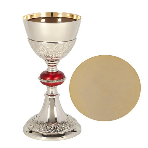 Grape patterned chalice - chalice, and